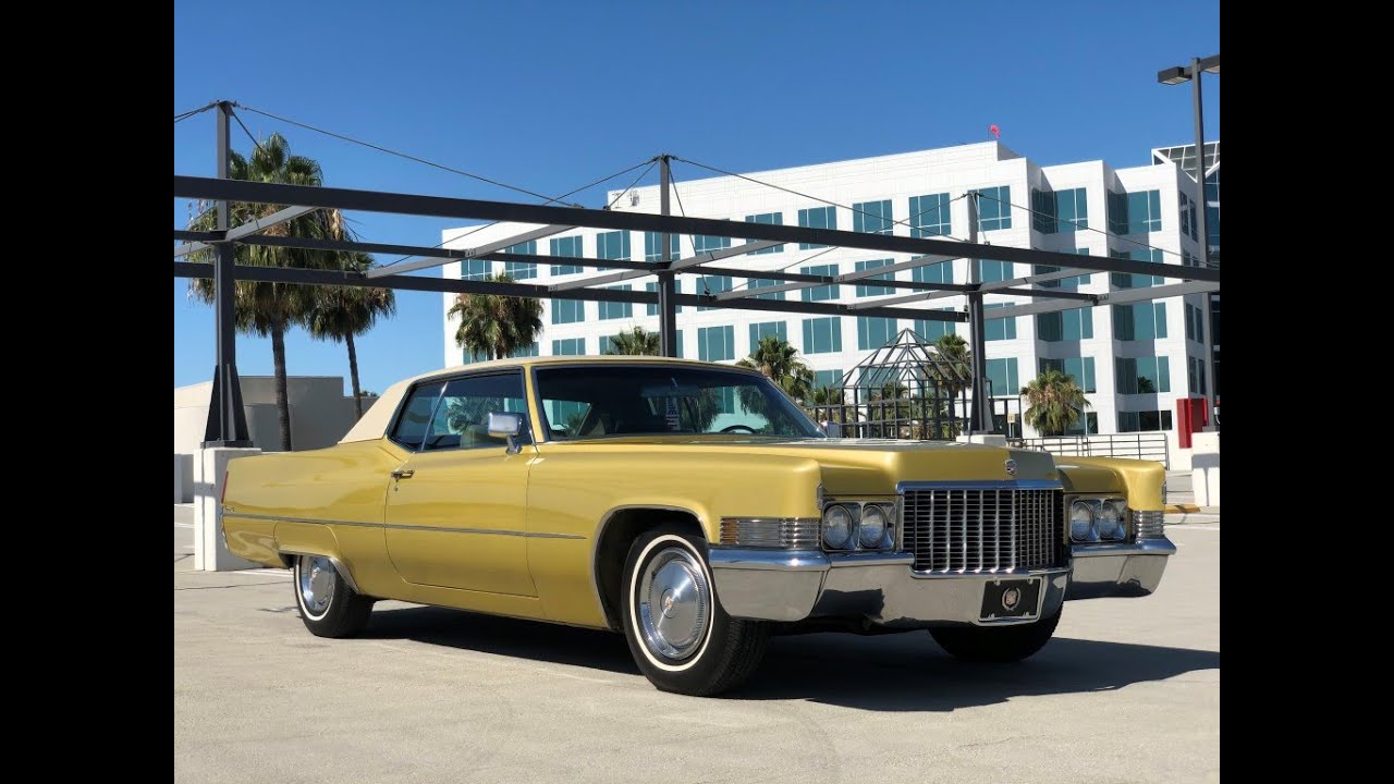 1970 Cadillac Coupe Deville inspection