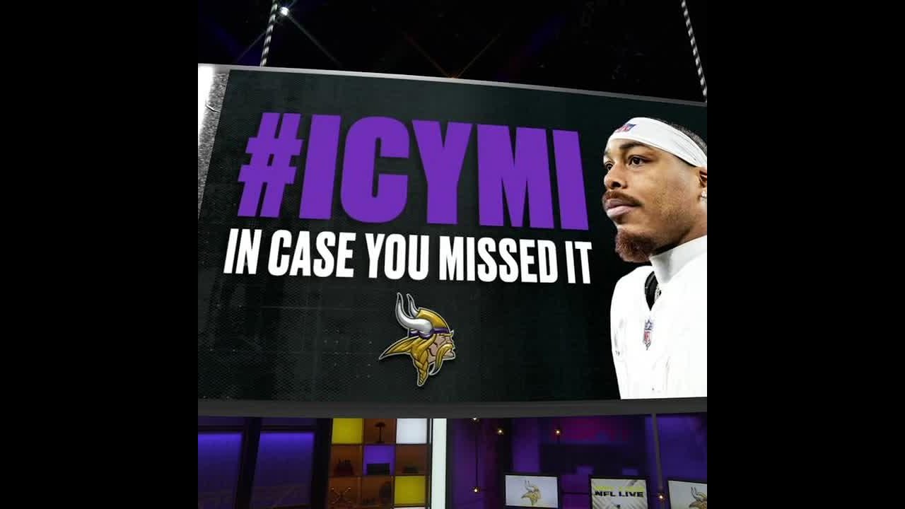 'I'm a Viking': Justin Jefferson laughs off BILLS trade rumors 👀