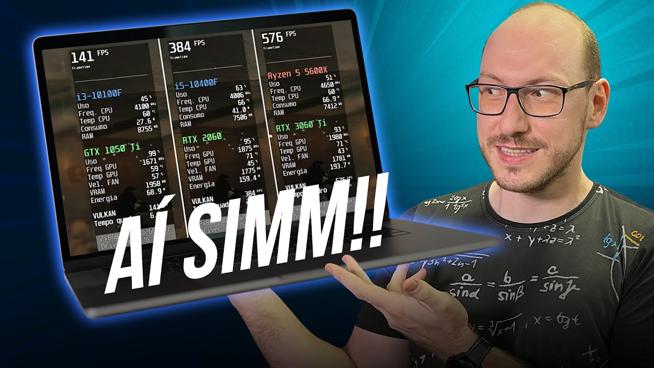 ESTASTÍSTICAS do seu HARDWARE GAMER NA TELA!