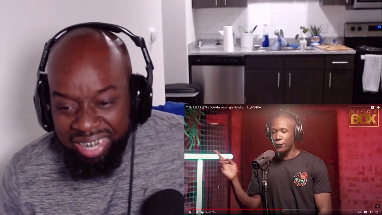 Trilla R E A L The Outsider Looking In Session (Reaction) OMG!!!!