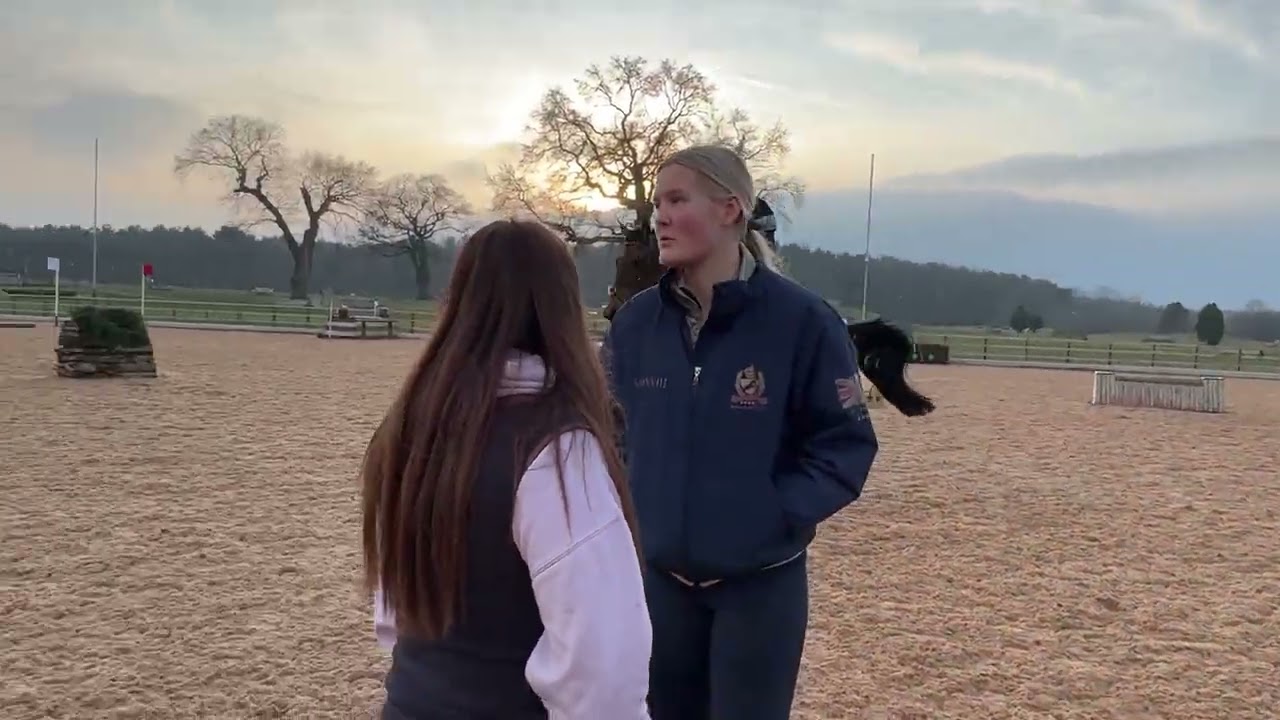 Raffiel Training with Richard at Somerford Park 2025