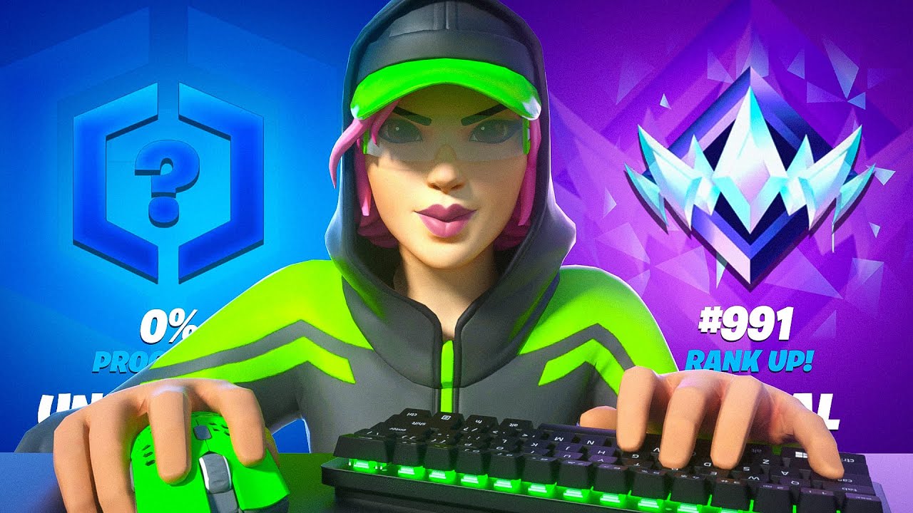 RUBIX will den *HÖCHSTEN RANK* auf MAUS & TASTATUR in FORTNITE erreichen! 🐐 - Road to Unreal M&K (3)