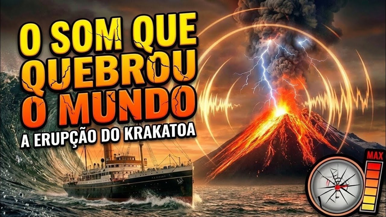 O Som que Quebrou o Mundo: A Erupção do Krakatoa
