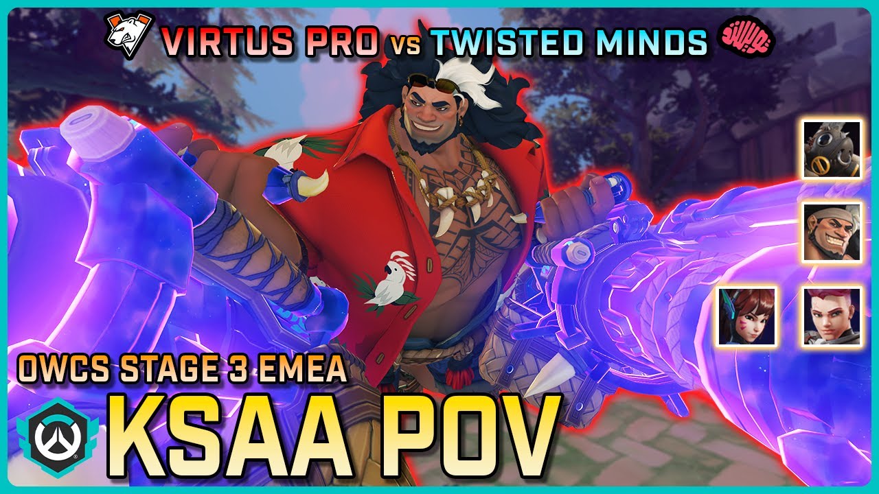 [ KSAA ] SUPER FLEXIBLE TANK | Virtus Pro vs Twisted Minds | OWCS EMEA Stage 3