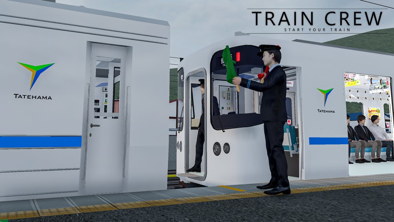 【TRAIN CREW】777列車 普通 館浜 5507F＋4310F 藤江→江ノ原