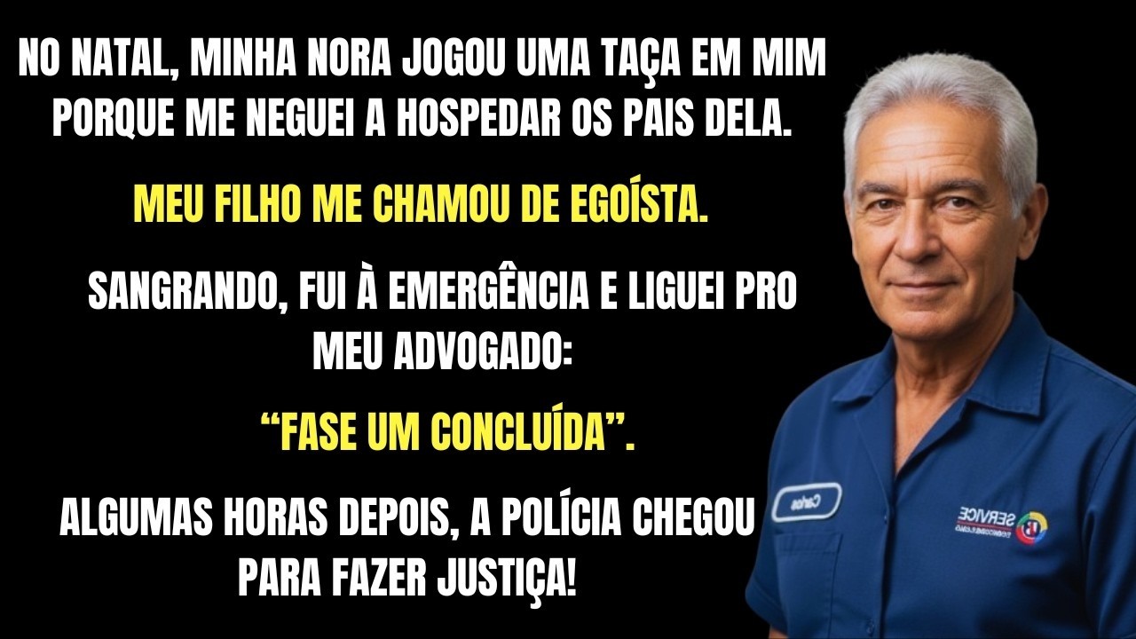 “VOCÊ É EGOÍSTA!” GRITOU MEU FILHO, E A ESPOSA DELE JOGOU VINHO EM MIM  CHAMEI MEU ADVOGADO!