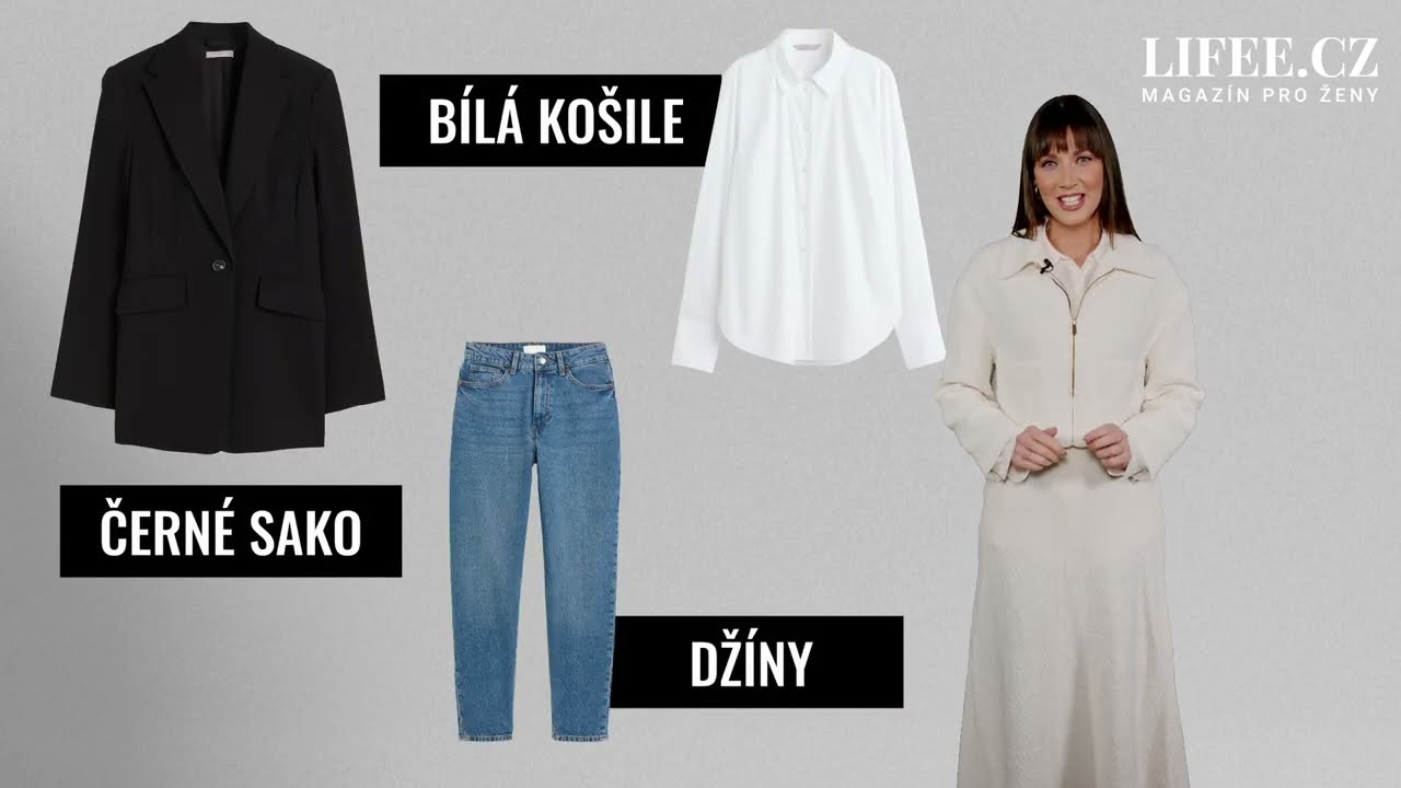 Ideální šatník pro ženy 50+ obsahuje devět základních kousků: Nezapomínejte na výrazný doplněk