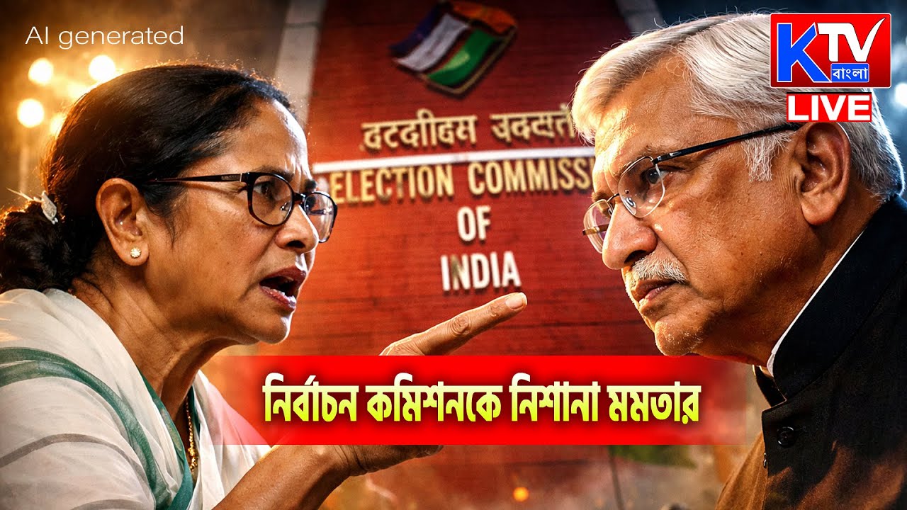 🔴Live: প্রশিক্ষণ ছাড়াই বাংলায় ‘Sir’ নির্বাচন কমিশনকে নিশানা মমতার
