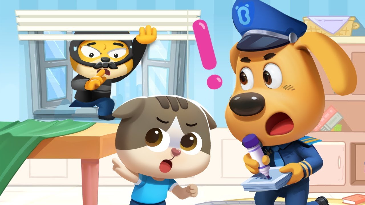 Jangan Menyimpan Rahasia untuk Orang Jahat | Pengetahuan Keamanan Anak | Kepala Polisi Labrador