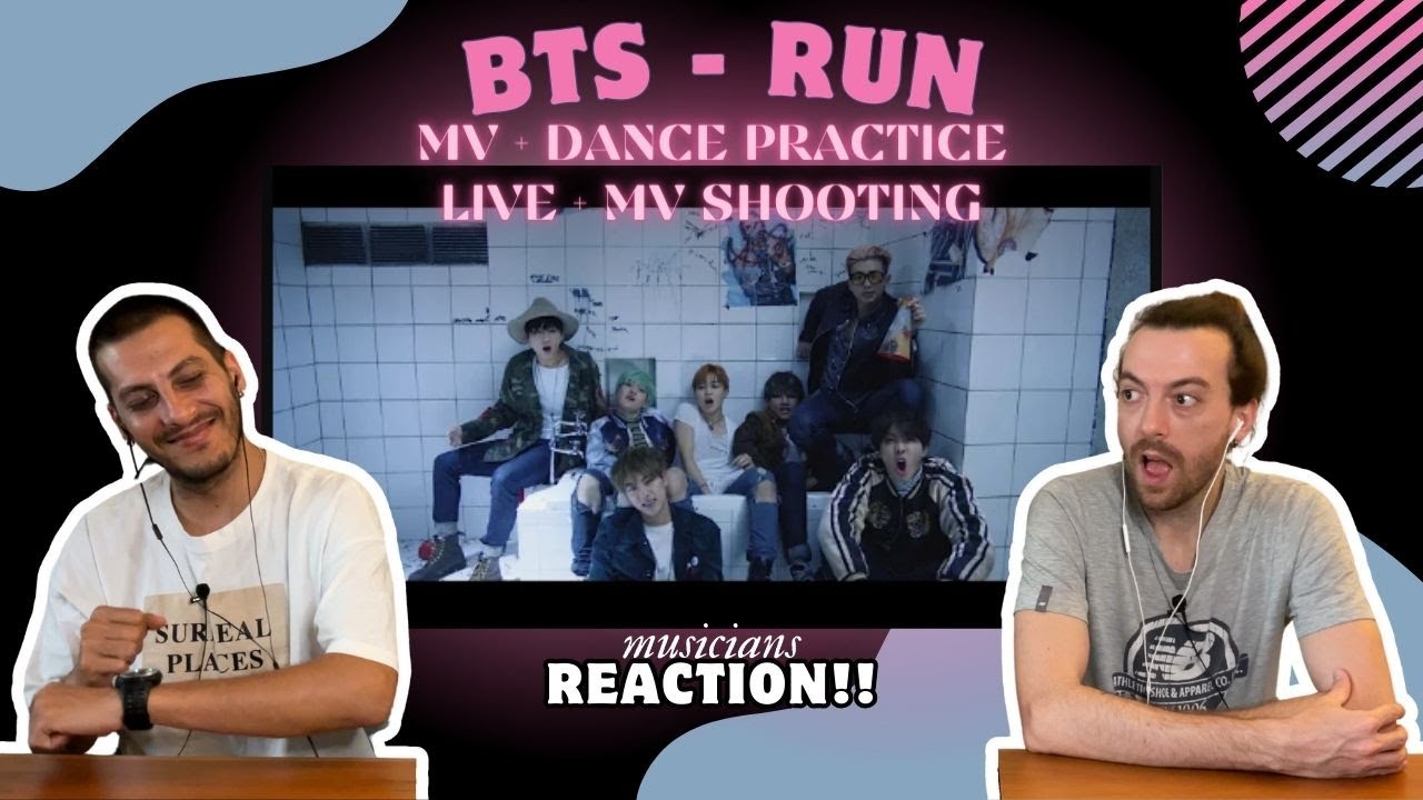 Musicians REACT to BTS - Run // First Time Watching RUN