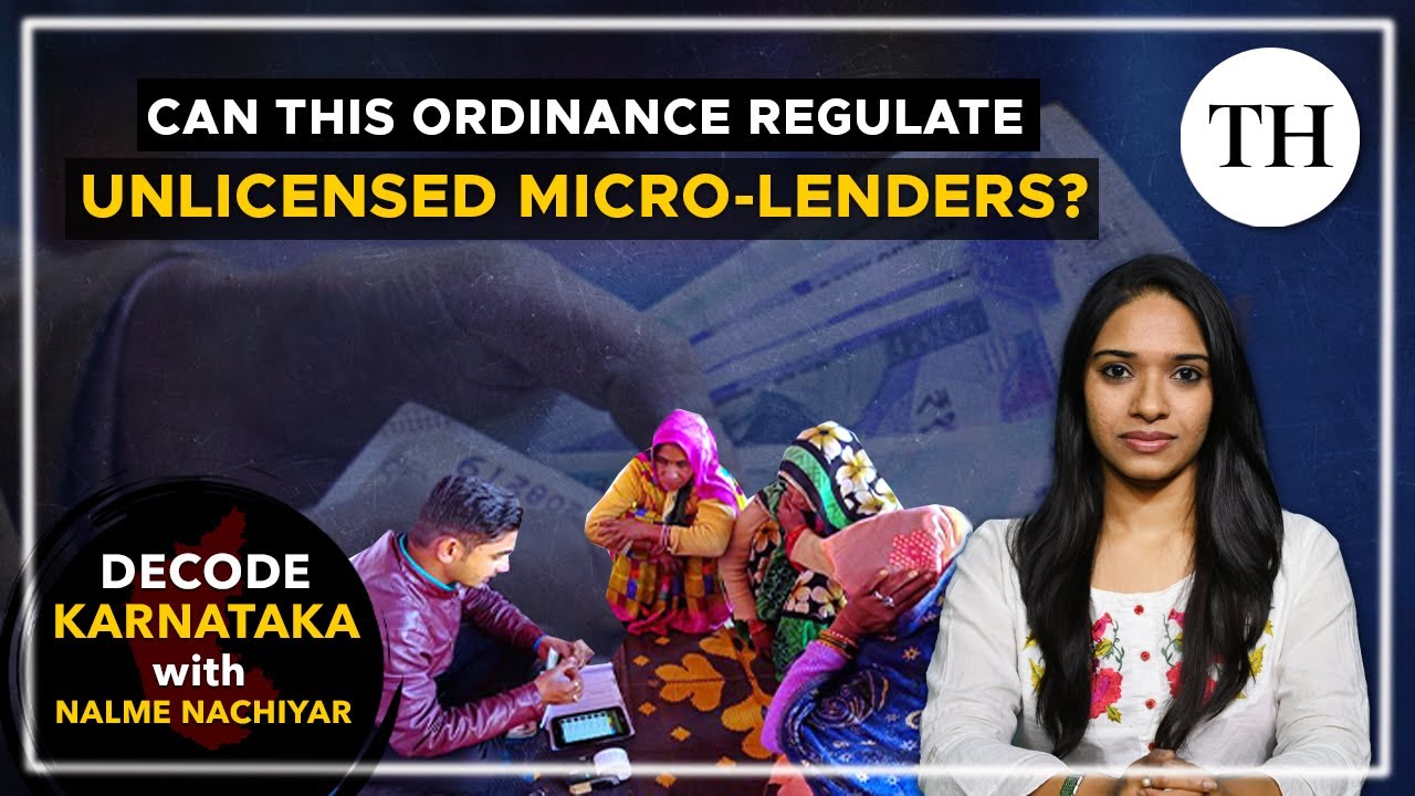 Karnataka's new Ordinance and the state of microfinance sector | Decode Karnataka