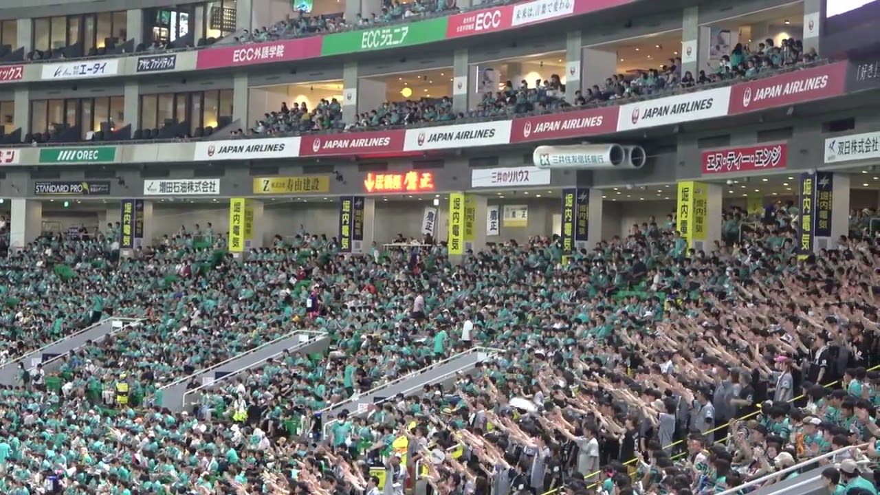 ロッテの応援が凄まじい