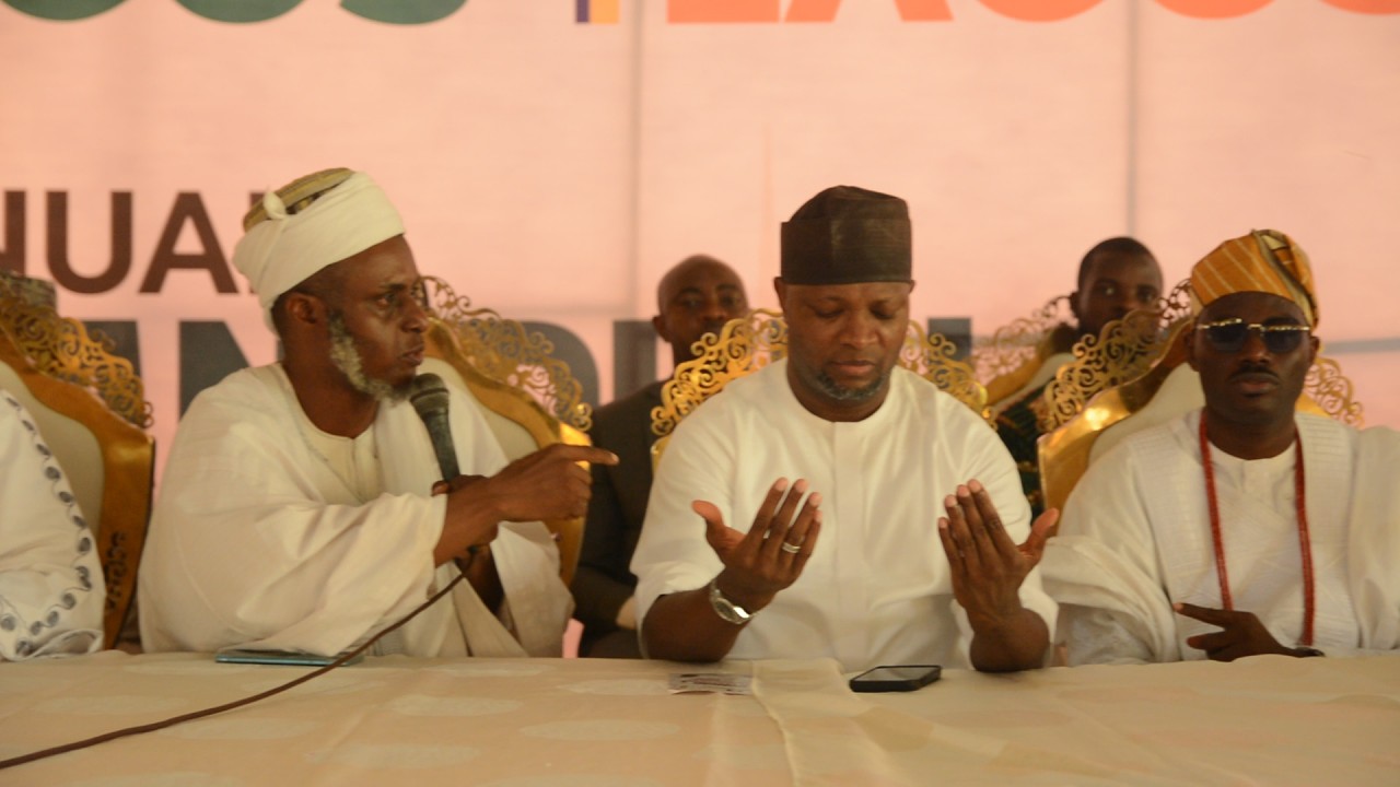 LAGOS MONARCHS DRUM SUPPORT FOR JANDOR AT #JANDOR4LAGOS 8TH ANNUAL RAMADAN LECTURE