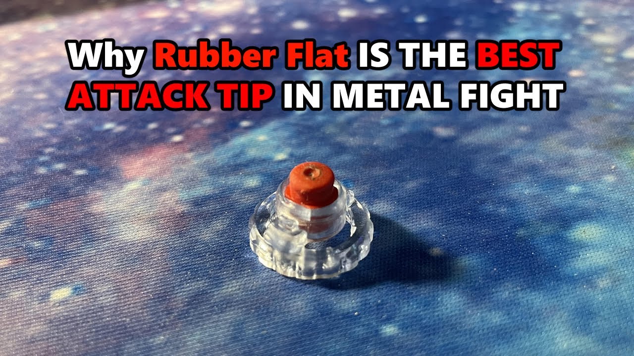 Вот почему Rubber Flat — ЛУЧШИЙ атакующий наконечник в MFB #beyblade #beyblademetalfight