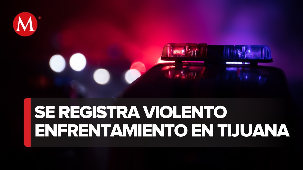 Policías abaten a presunto Homicida en Tijuana, Baja California