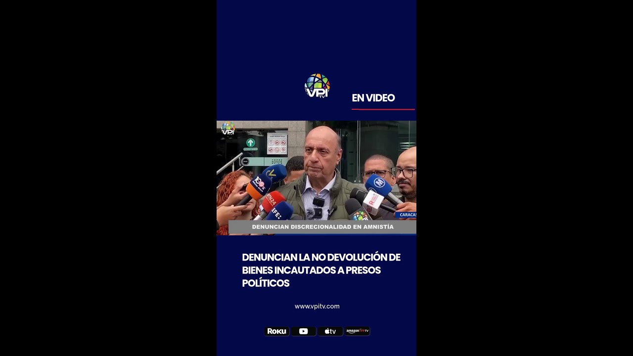 Denuncian la no devoluci&oacute;n de bienes incautados a presos pol&iacute;ticos