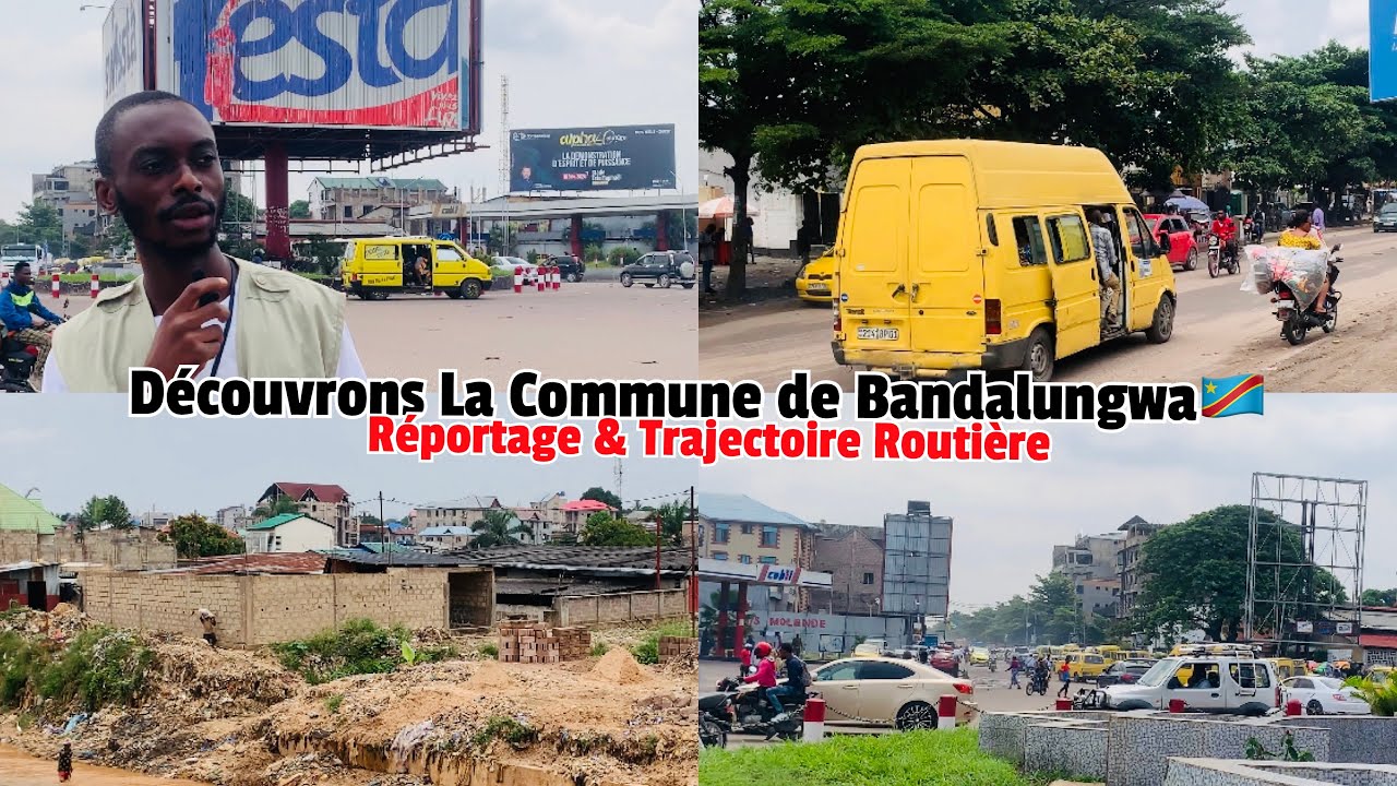 Bandal C’est Paris, De Ront-Point Molart au Pont Makelele, Kinshasa 🇨🇩