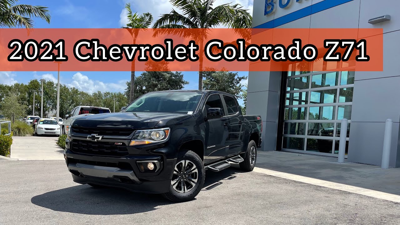 Chevrolet Colorado Z71 2021 года &mdash; готов покорять бездорожье.