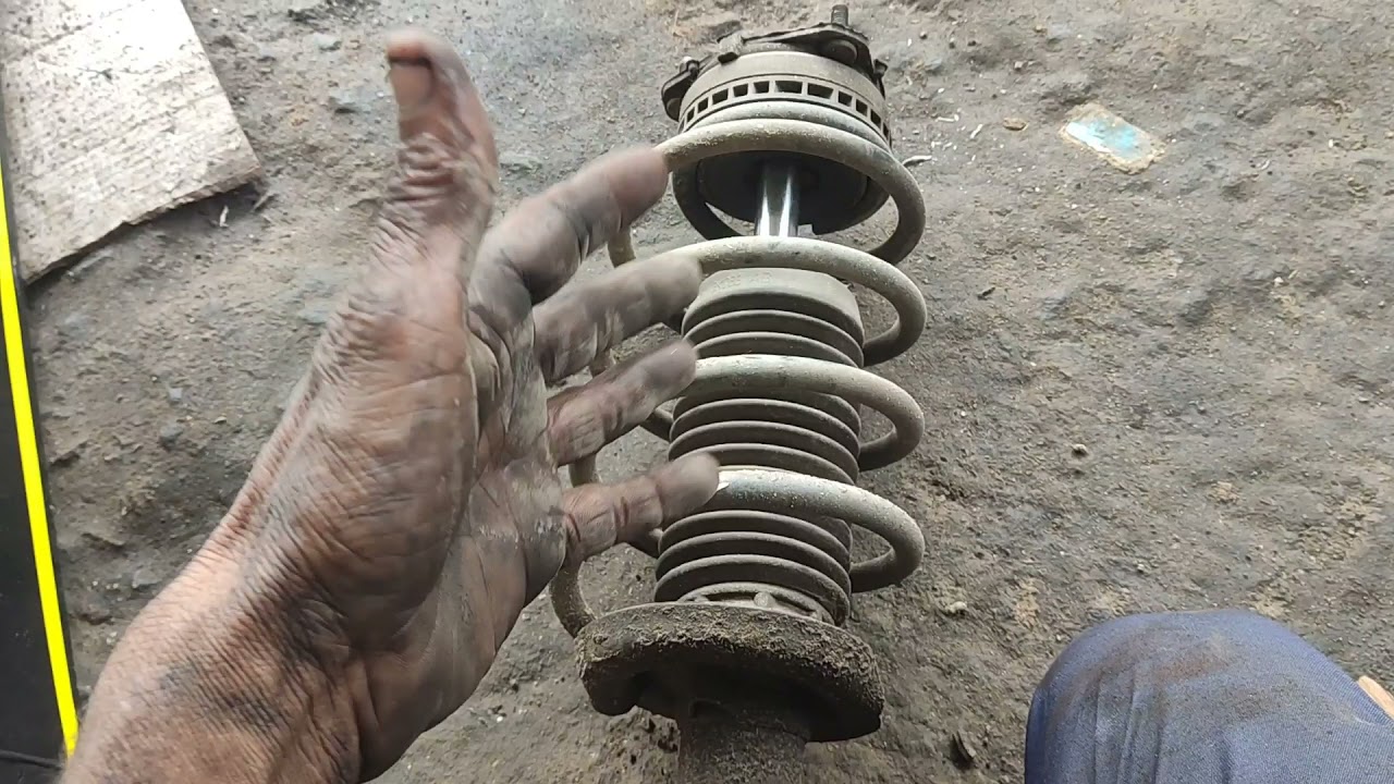 Ford fiesta front suspension change(@skilledmechanictamil)