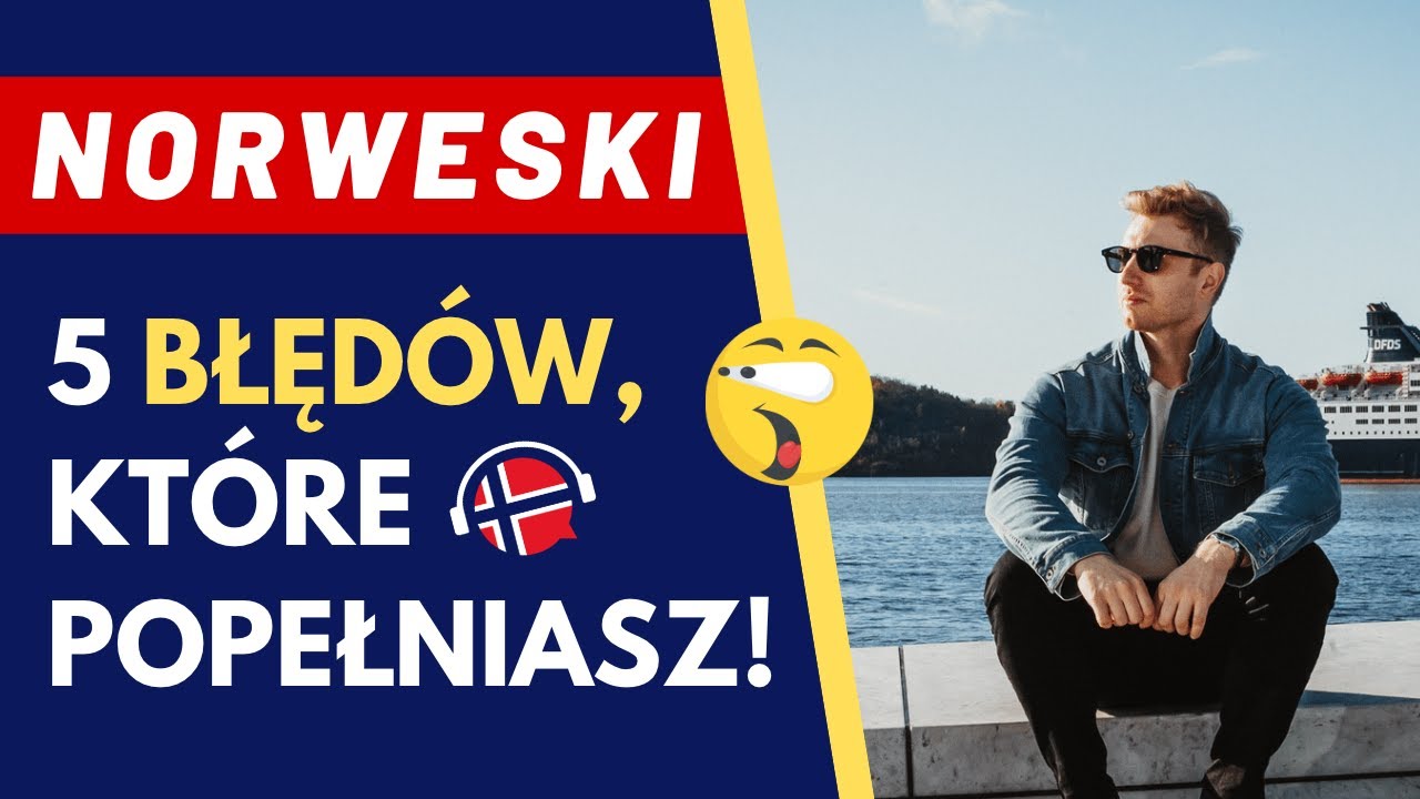 🇳🇴Język norweski: Nie popełniaj tych błędów😱 | www.dogadajsie.com