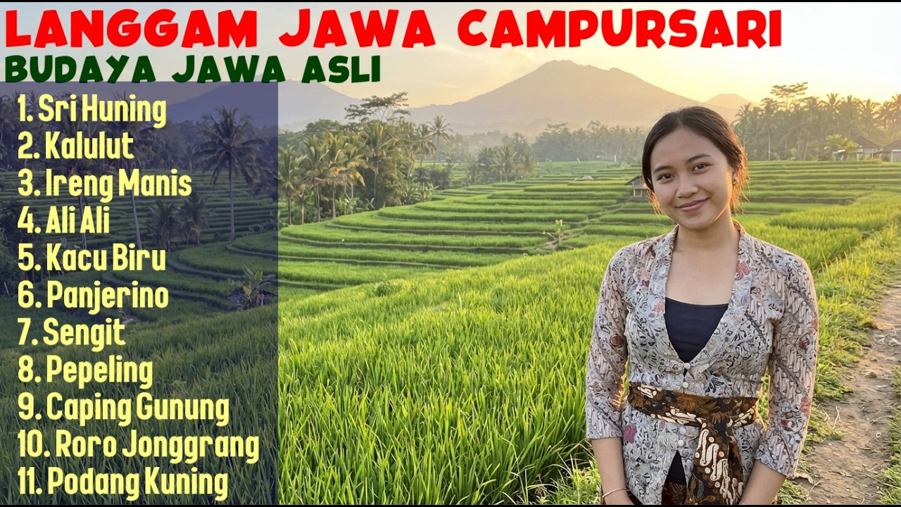 LANGGAM JAWA CAMPURSARI ANGGUN PALING 👘 COCOK BUAT LIHAT KECANTIKAN BUDAYA WANITA JAWA YANG ASLI