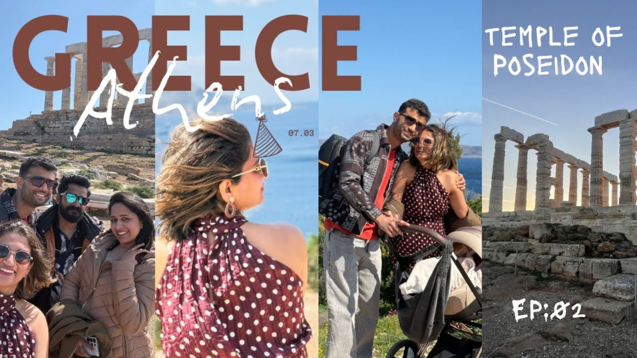 Day 2 in Athens | A wonderful day in Greece | Temple of Poseidon