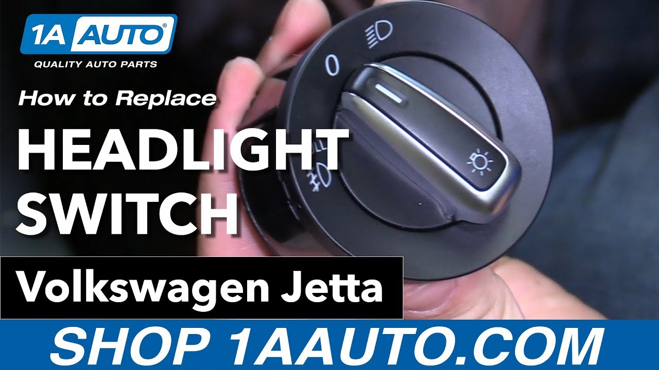 How to Replace Headlight Switch 11-18 Volkswagen Jetta