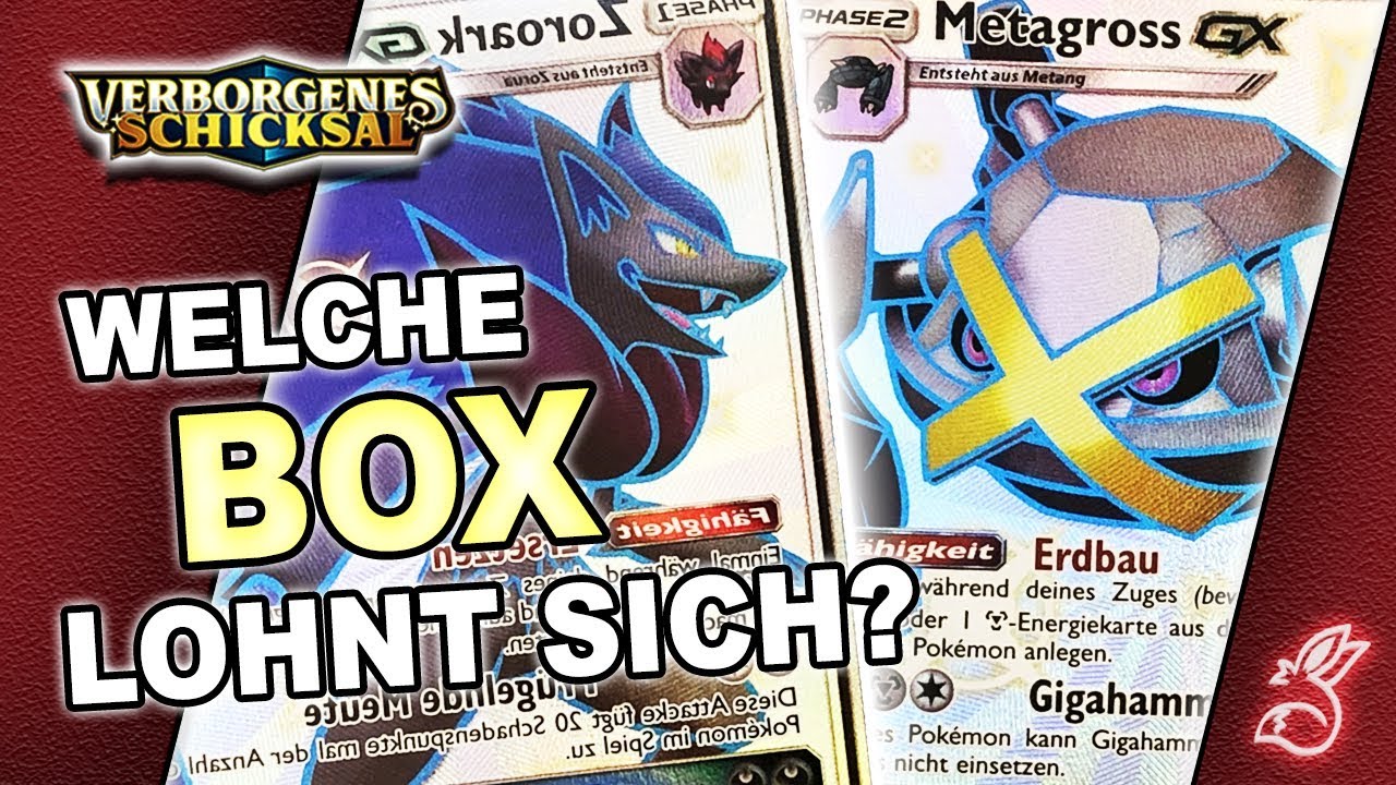 WELCHE Box ist besser!? - Pokemon TCG Verborgenes Schicksal Opening