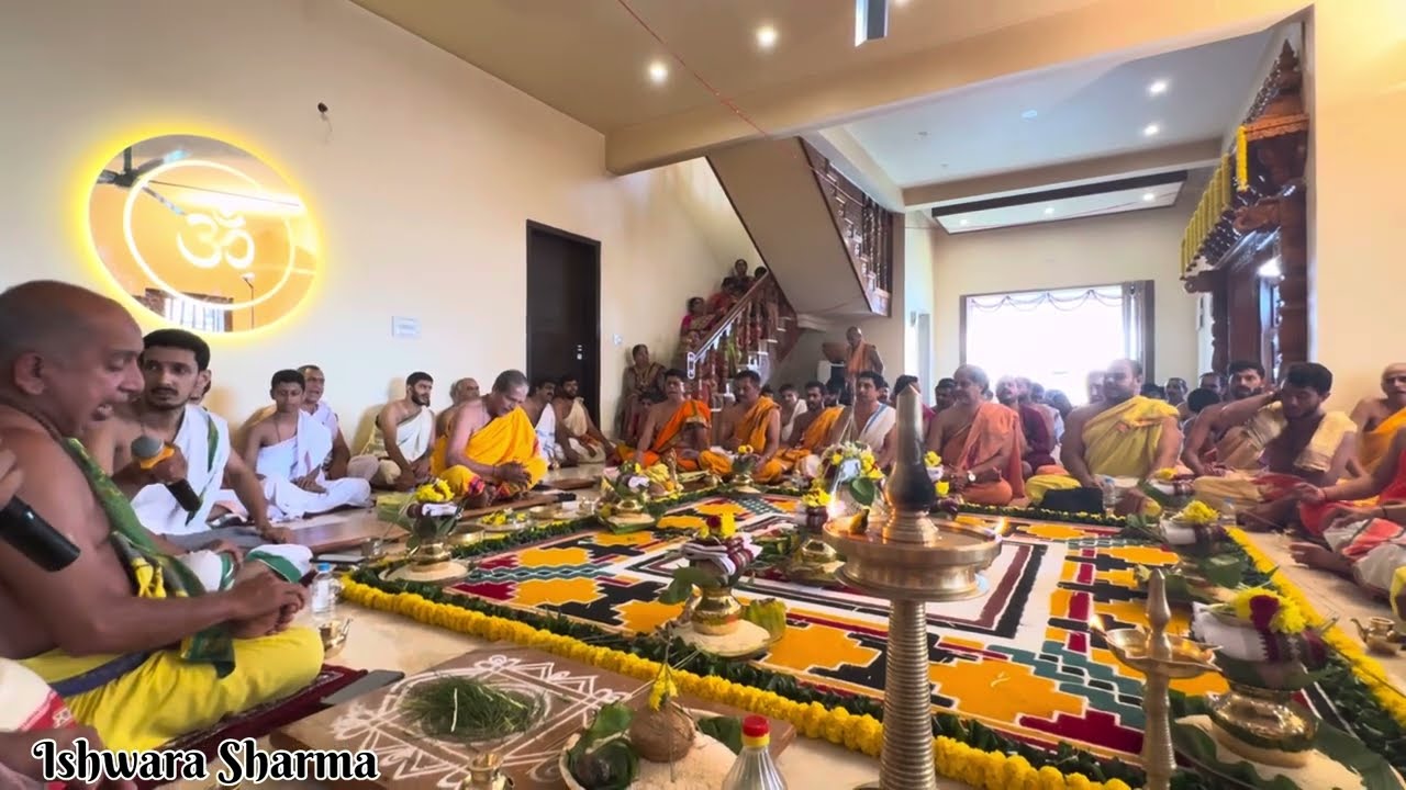 150 ಕ್ಕೂ ಹೆಚ್ಚಿನ ವೇದ ವಿದ್ವಾಂಸರಿಂದ ಏಕಕಾಲದಲ್ಲಿ ಹನ್ನೊಂದು ಶತರುದ್ರಪಾರಾಯಣ #maharudra