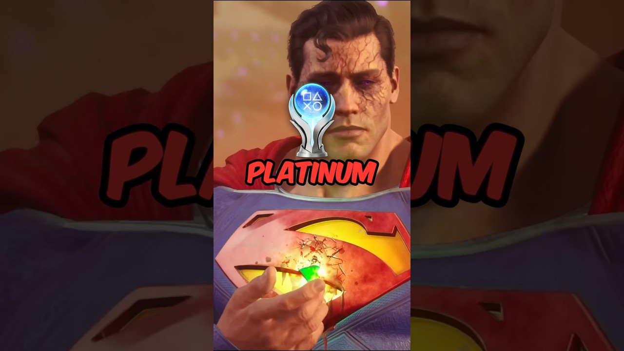 Самые сложные платиновые трофеи: пример Injustice #видеоигры #injustice