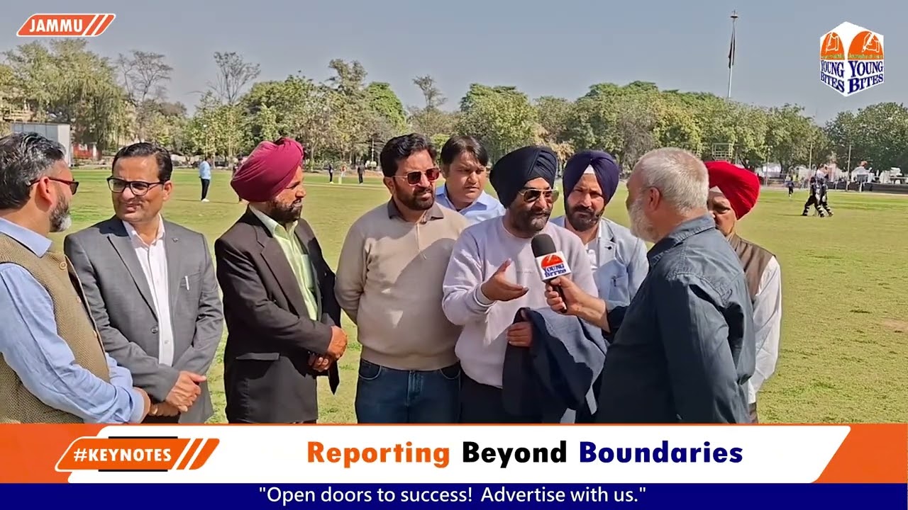 Exclusive Interview with general secretary J&k Sikh Coordination Committee on Cricket tournament
