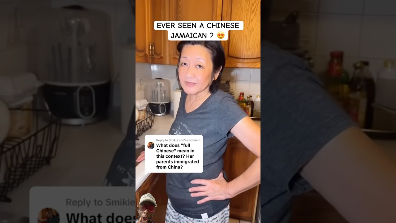 🚨😍 INSANELY PRETTY CHINESE JAMAICAN MOTHER #jamaica #chinese #youtubeshorts