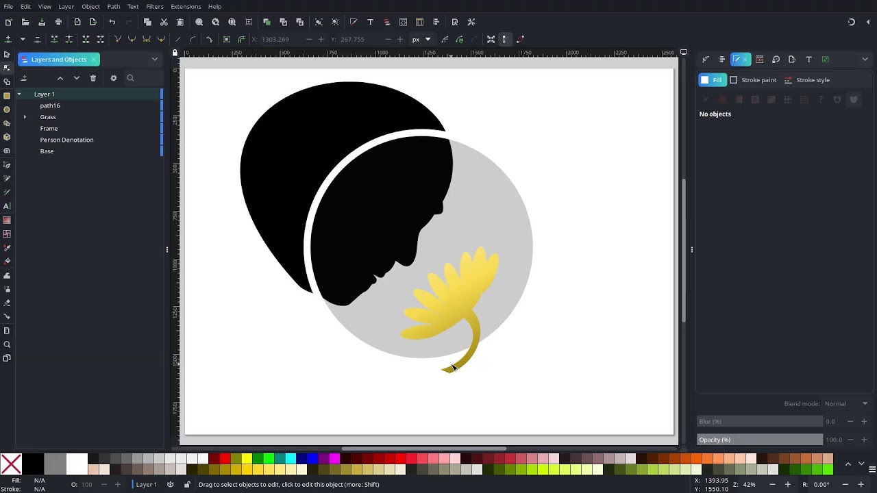 August + July Inkscape Challenge Stream