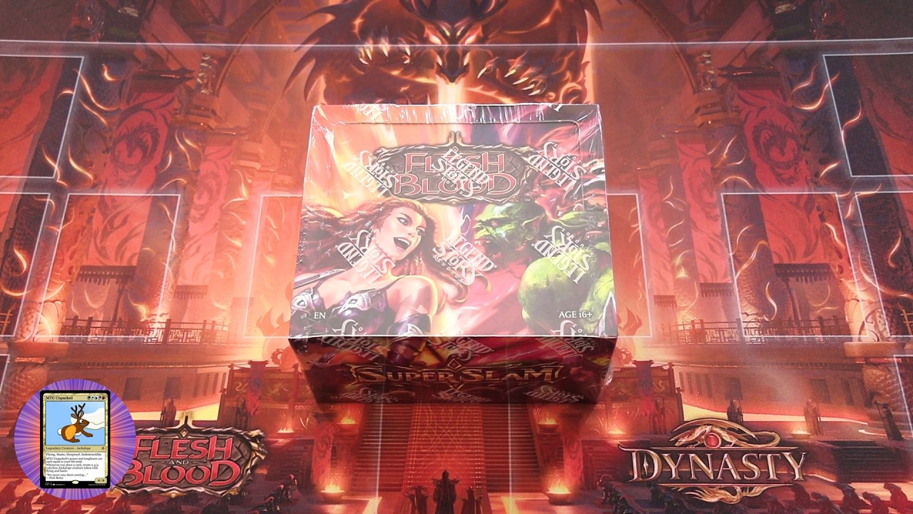 Flesh and Blood Super Slam Unboxing - MARVELOUS!