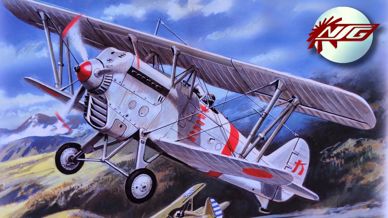 Kawasaki Ki-10 - Waleczny samuraj. Szybko odesłany do lamusa, przez wyścig zbrojeń. (ICM, 1/72, 4K)