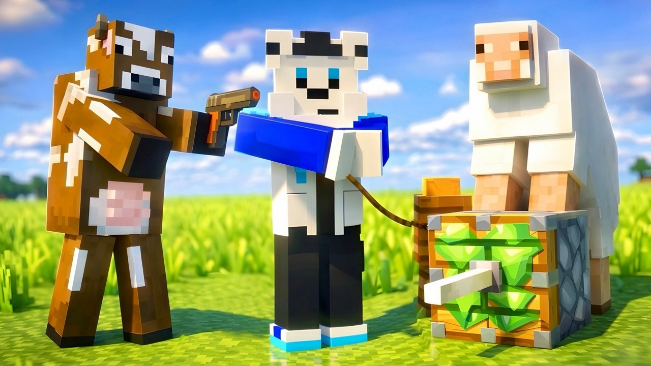 LOS MOBS TE HACEN LO QUE LE HACEMOS EN MINECRAFT