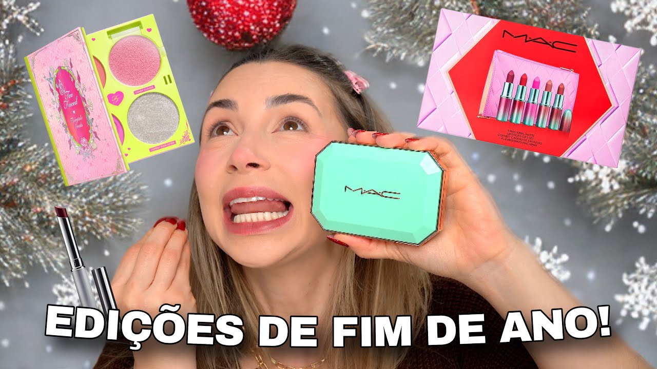 MAKE SÓ COM EDIÇÕES LIMITADAS DE FIM DE ANO