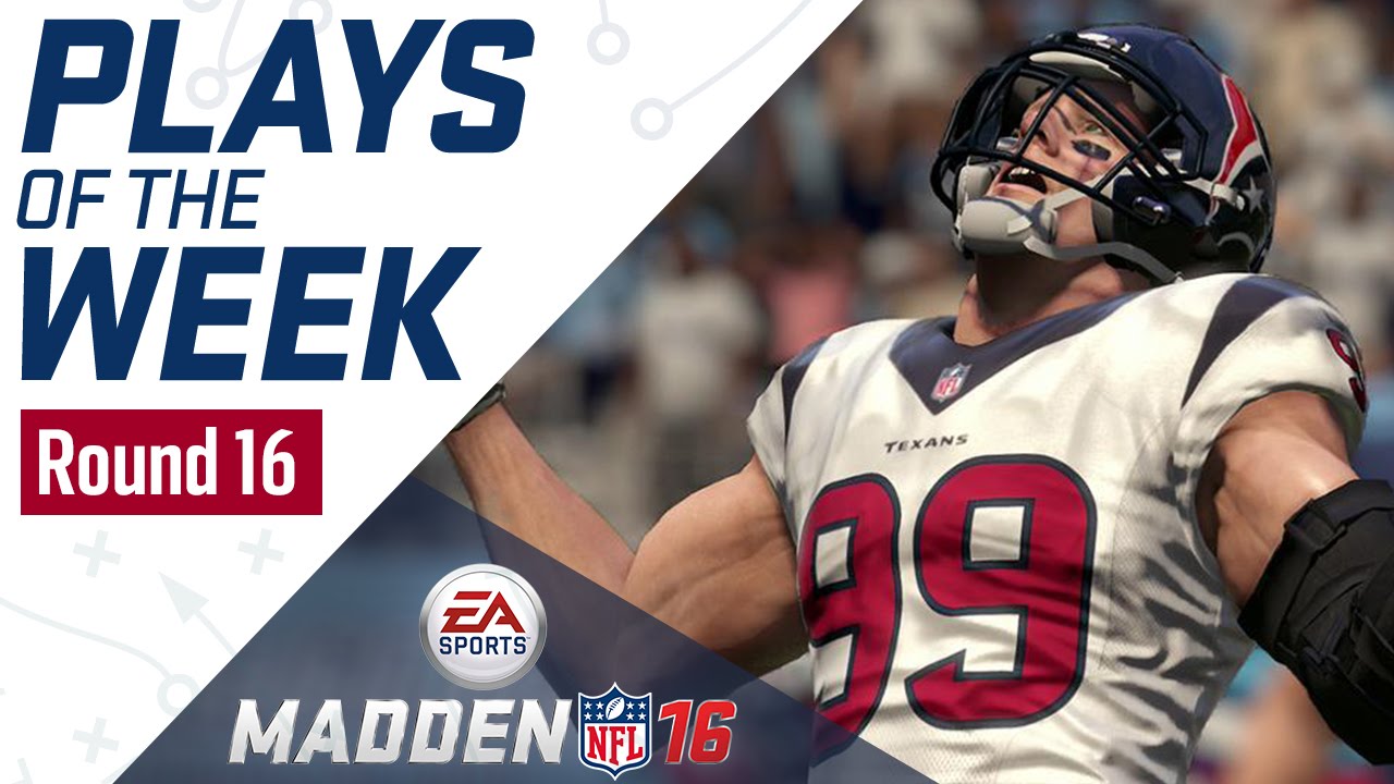 Madden NFL 16 - Plays of the Week - Round 16