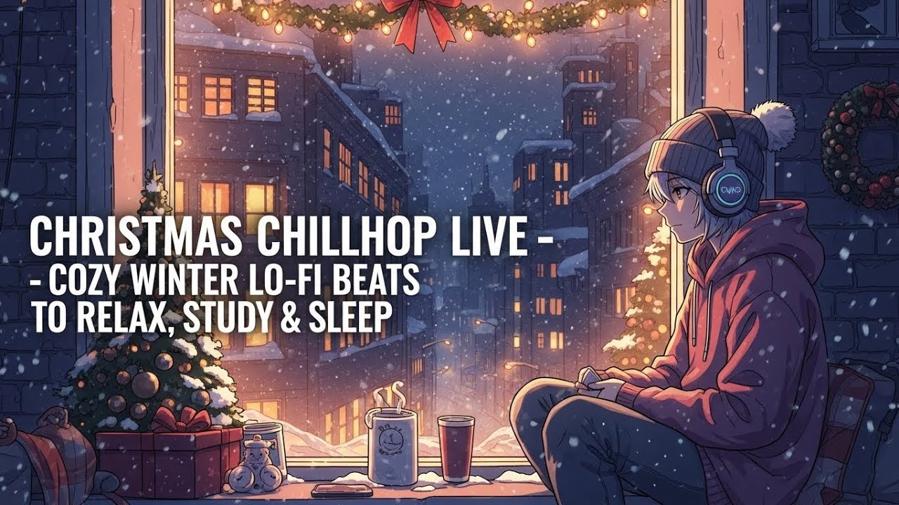 Christmas Chillhop Live &ndash; Cozy Winter Lo-Fi Beats to Relax, Study & Sleep