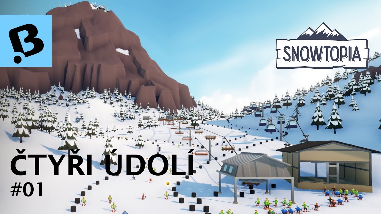 Snowtopia CZ | Na tý louce zelený | #1 | Čtyři Údolí let's play česky