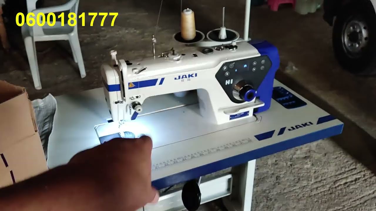 من مدينة تاوجطات الناس تاقو فينا واشراو منا ماكينة الخياطةJAKI H1