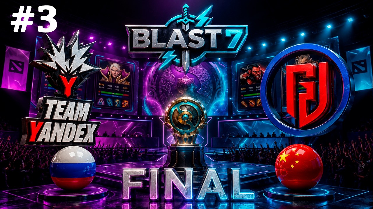 NAGA VS SF! | Yandex vs LGD #3 (BO5) FINAL | BLAST Slam 7