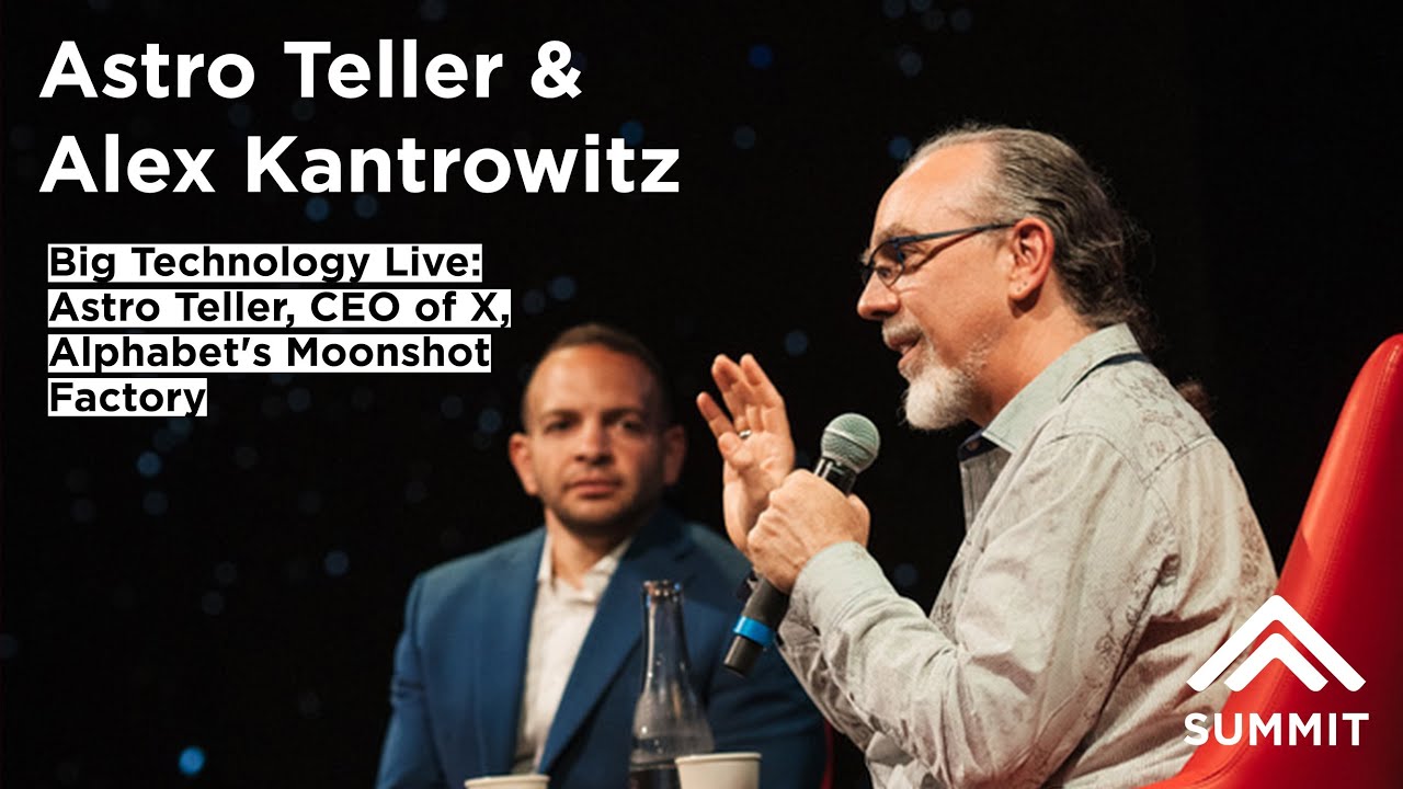 Big Technology Live: Алекс Кантровиц берёт интервью у Астро Теллера, генерального директора X, Mo...