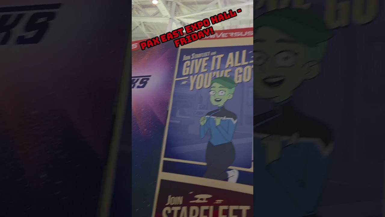 Let's walk the expo hall floor on Friday of PAX East!