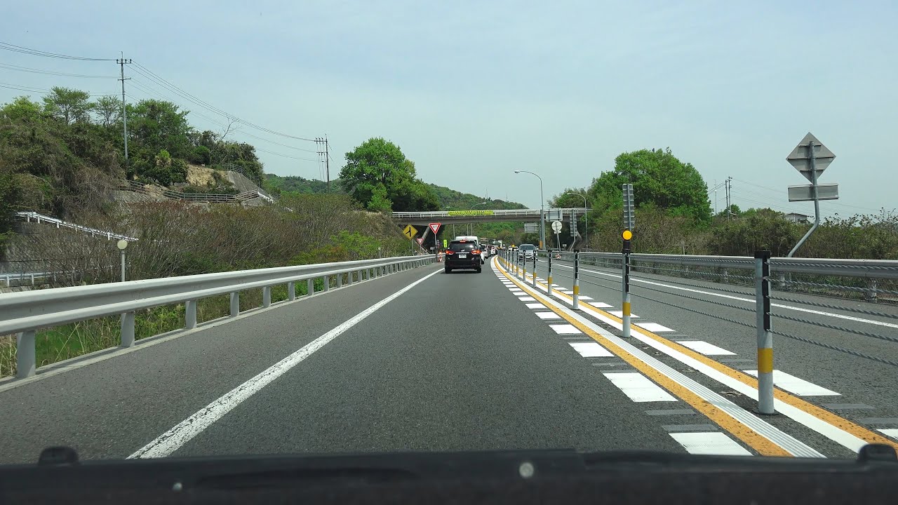 4K　西瀬戸自動車道（しまなみ海道）全線・等速　今治IC→西瀬戸尾道IC（→山陽道・福山西IC→福山SAスマートIC）　2022年4月撮影版