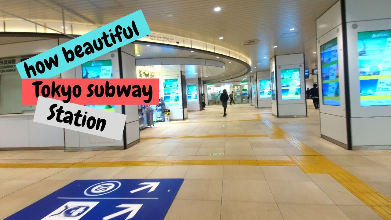 How Beautiful Tokyo Subway Station!!!//Keisei Ueno Station//Hibiya Line