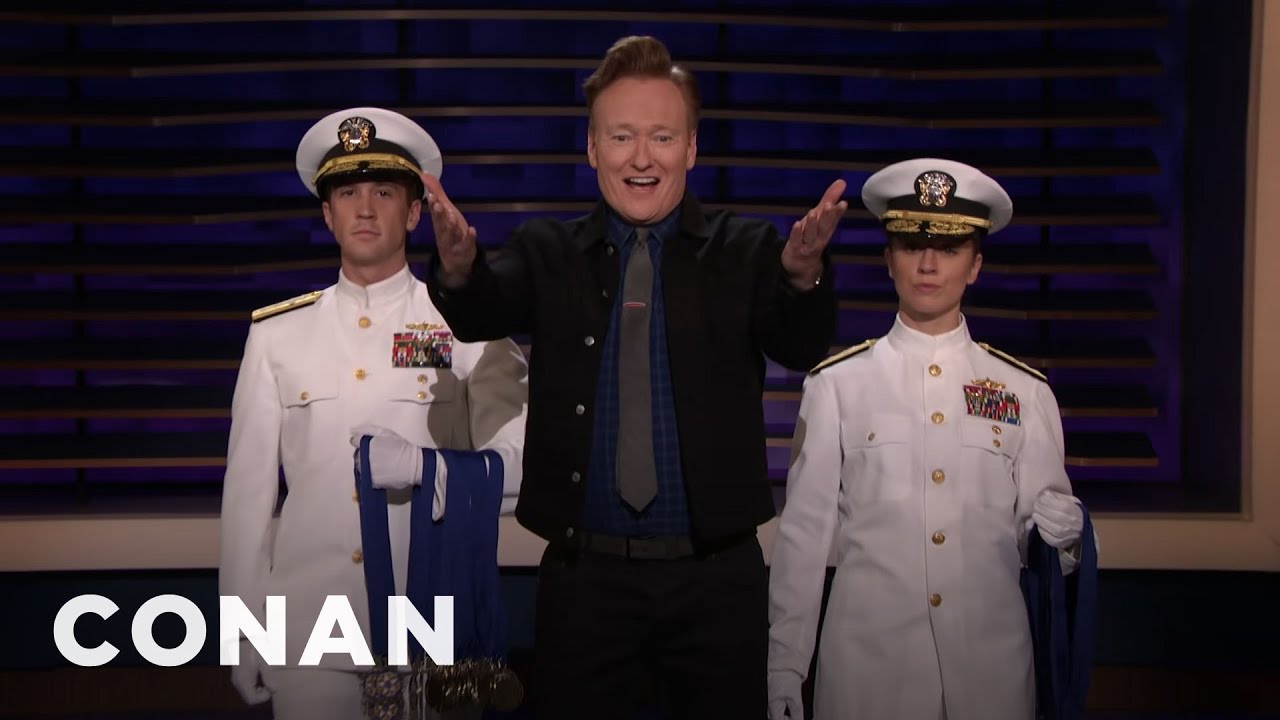 Conan Gives Everyone In The Studio Audience A Presidential Medal Of Freedom | CONAN on TBS