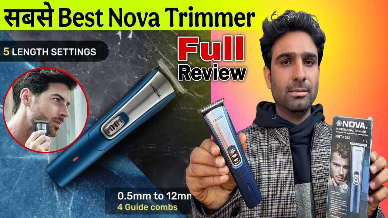 Nova Trimmer Cutting Test ✂️ | Beard + Hair | Budget King | Full Review 