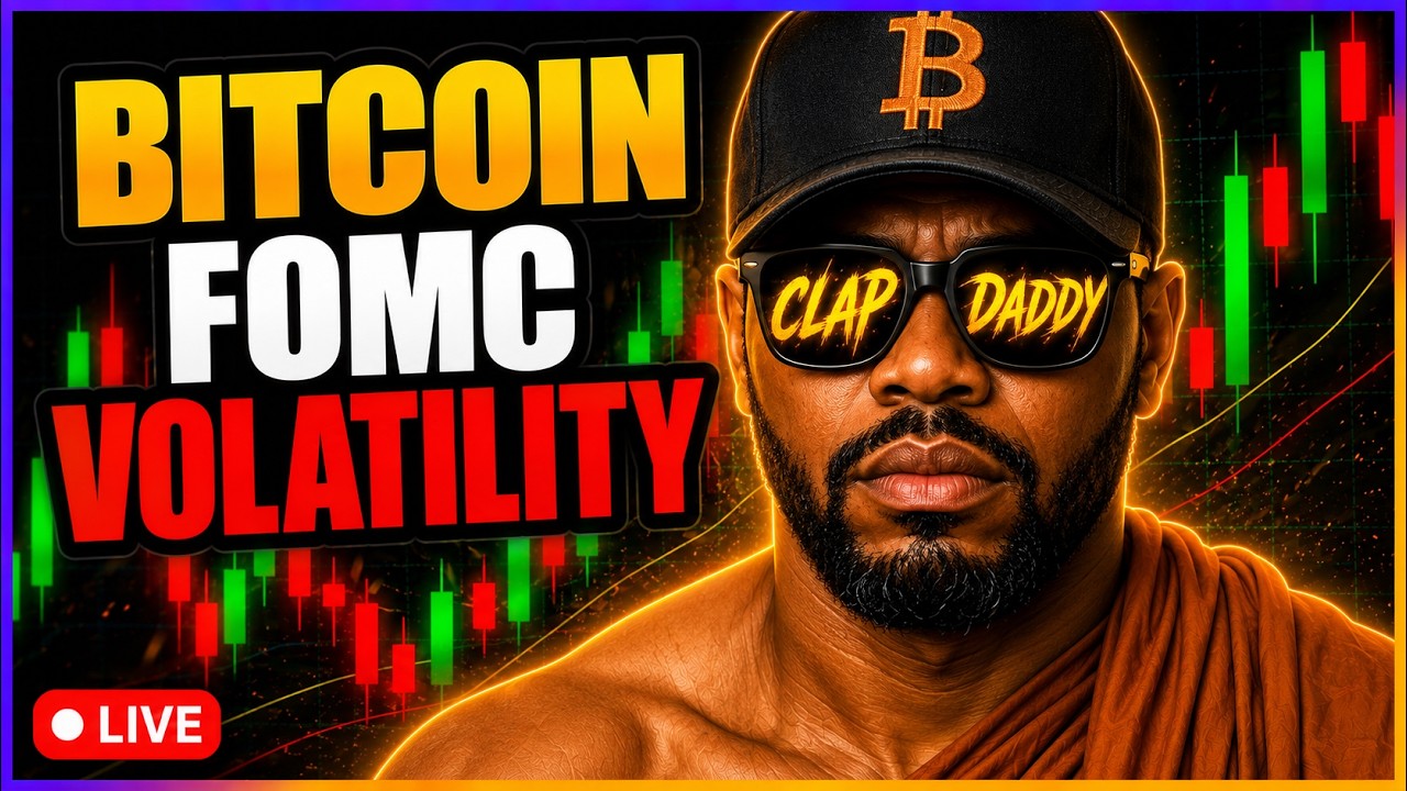 Bitcoin FOMC Volatility! Live Trading & TA
