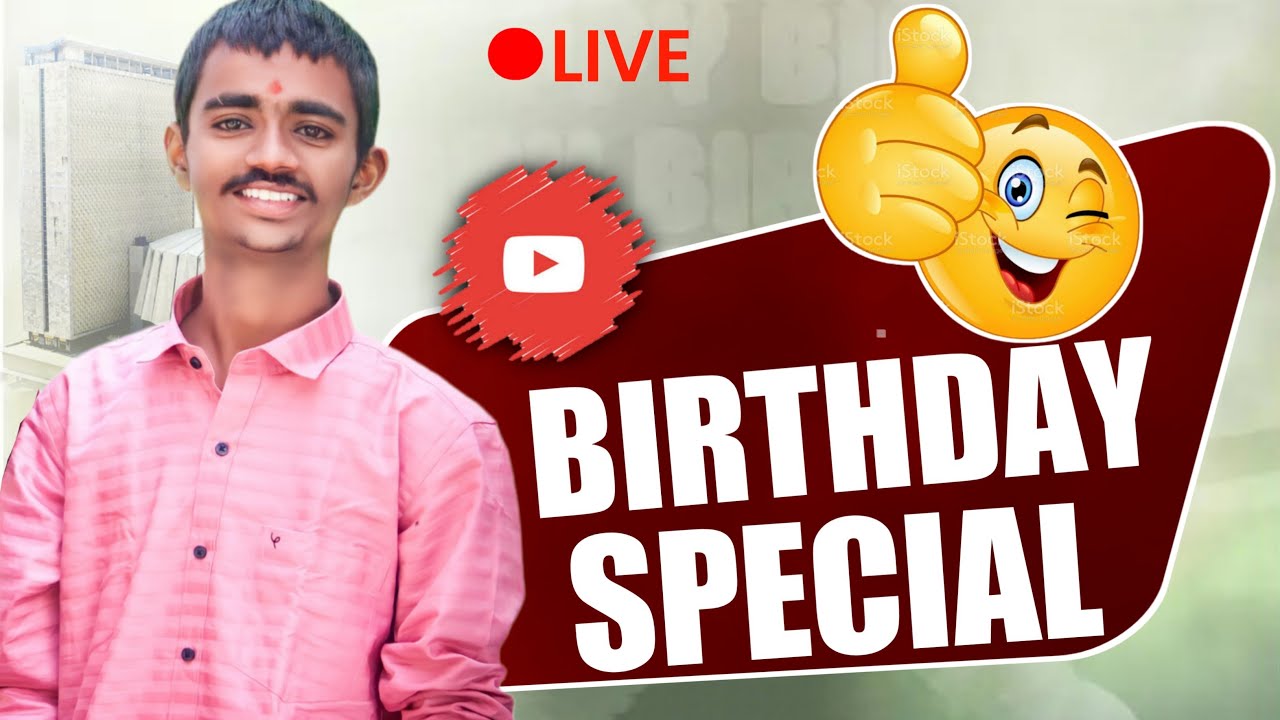 Birthday Special... या Live...मी आलोय❤️❤️Shubham Graphics 99